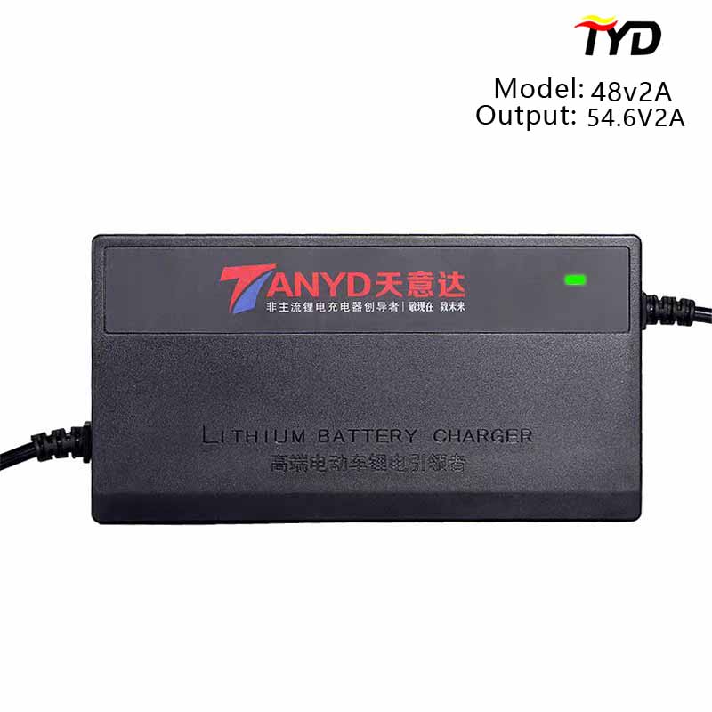 tyd 54.6V2A  lithium battery charger