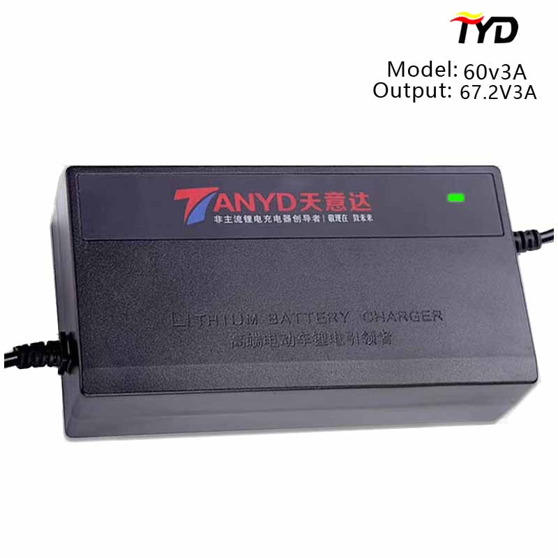 TYD 67.2V3A lithium battery charger